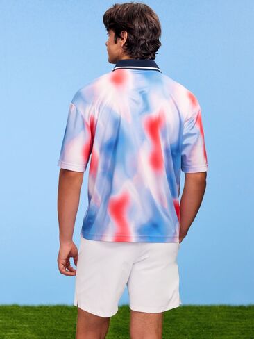 Old Navy FIFA World Cup 26™ USA Lifestyle Collared Jersey T-Shirt for Men - USA in Saudi Arabia