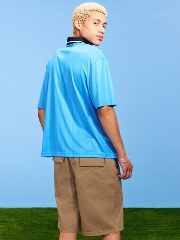 تي شيرت جيرسي بياقة بنمط الحياة الأرجنتيني كأس العالم لكرة القدم 26™ من Old Navy للرجال - الأرجنتين in Kuwait