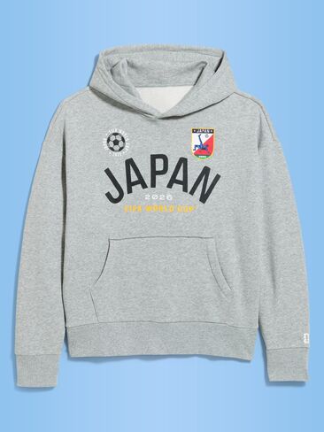 Old Navy FIFA World Cup 26™ Japan Oversized Pullover Hoodie for Men - Japan in Saudi Arabia