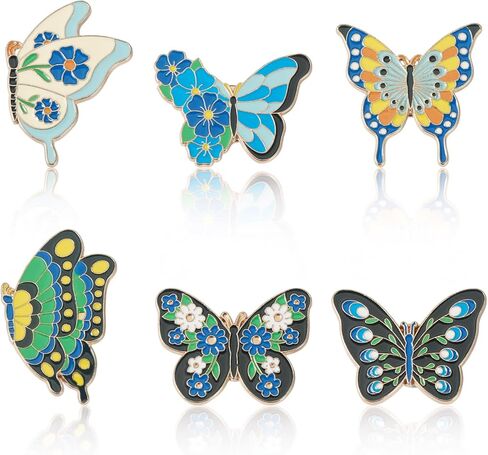 FASHEWELRY Cowboy Brooches Enamel Pins Set Hat Pin Cute Lapel Pin Alloy Western Aesthetic Badge Pins in Saudi Arabia