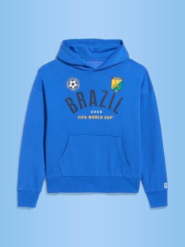 Old Navy FIFA World Cup 26™ Brazil Oversized Pullover Hoodie for Men - Brazil in Saudi Arabia