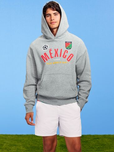 Old Navy FIFA World Cup 26™ Mexico Oversized Pullover Hoodie for Men - Mexico in Saudi Arabia