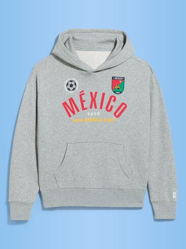 Old Navy FIFA World Cup 26™ Mexico Oversized Pullover Hoodie for Men - Mexico in Saudi Arabia