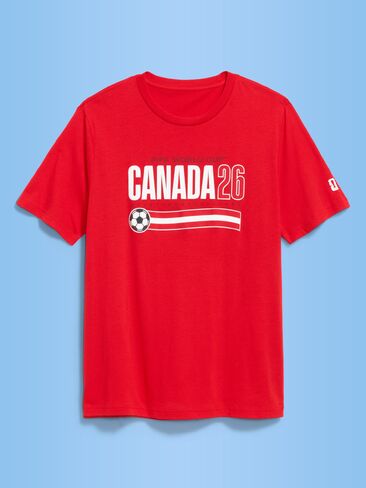 Old Navy FIFA World Cup 26™ Canada Graphic T-Shirt for Men - Canada in Saudi Arabia