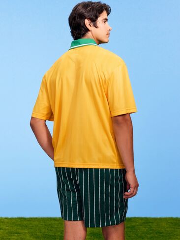 Old Navy FIFA World Cup 26™ Brazil Lifestyle Collared Jersey T-Shirt for Men - Brazil in Saudi Arabia