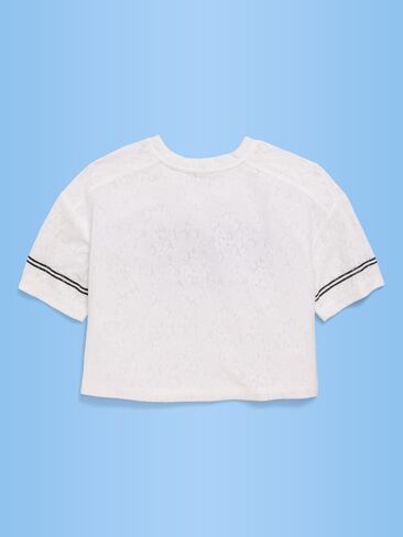 Old Navy FIFA World Cup 26™ Germany Boxy Lace V-Neck T-Shirt for Girls - Germany in Saudi Arabia