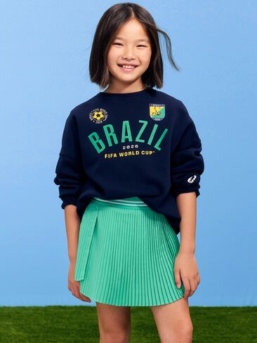 Old Navy سويت شيرت تونيك كبير الحجم للفتيات من كأس العالم FIFA 26™ البرازيل - البرازيل in Kuwait