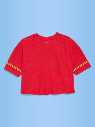 تيشيرت Old Navy كأس العالم FIFA 26™ أسبانيا بتصميم مربع الشكل برقبة شكل V للبنات - اسبانيا in Kuwait