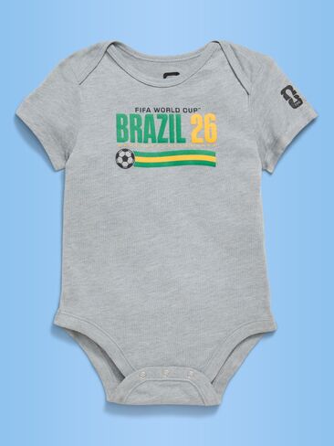 Old Navy FIFA World Cup 26™ Brazil Graphic Bodysuit for Baby - Brazil in Saudi Arabia