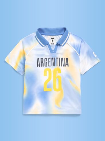 Old Navy FIFA World Cup 26™ Argentina Unisex Lifestyle Collared Jersey T-Shirt for Toddler - ARGENTINA in Kuwait