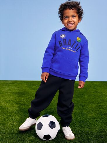 Old Navy FIFA World Cup 26™ Brazil Oversized Pullover Hoodie for Toddler Boys - Brazil in Saudi Arabia
