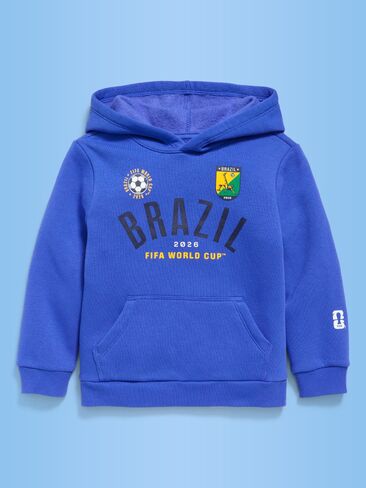 Old Navy FIFA World Cup 26™ Brazil Oversized Pullover Hoodie for Toddler Boys - Brazil in Saudi Arabia