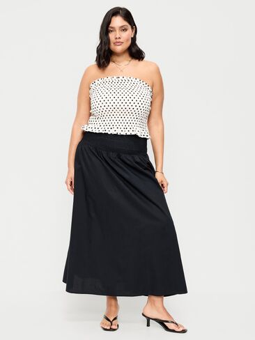 تنورة طويلة من نسيج قطني طويل من Old Navy - بلاك جاك in Saudi Arabia