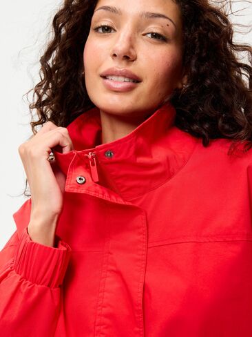 Old Navy Full-Zip Poplin Jacket - Scotty Red in Saudi Arabia