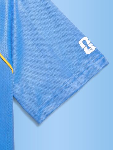 تي شيرت جيرسي بياقة بنمط الحياة الأرجنتيني لكأس العالم FIFA 26™ من Old Navy للأطفال - الأرجنتين in Saudi Arabia