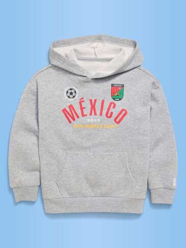 Old Navy FIFA World Cup 26™ Mexico Oversized Pullover Hoodie for Boys - Mexico in Saudi Arabia