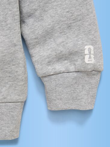 Old Navy FIFA World Cup 26™ USA Oversized Pullover Hoodie for Boys - Heather Gray in Saudi Arabia