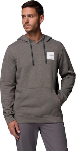 Columbia Mens Trek Graphic Hoodie, Dark Stone/Meadowland, Medium in Kuwait