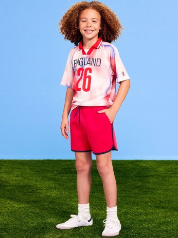 Old Navy Above Knee Dynamic Fleece Shorts for Boys - Robbie Red in Saudi Arabia