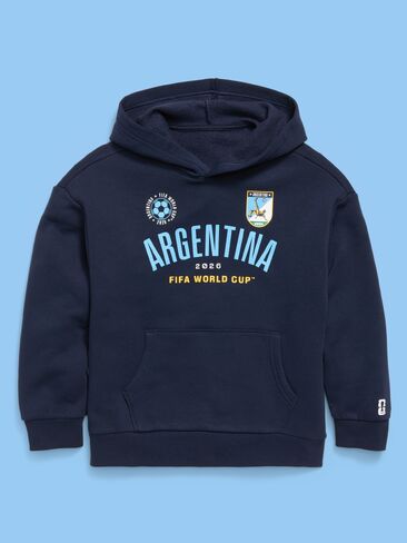 Old Navy FIFA World Cup 26™ Argentina Oversized Pullover Hoodie for Boys - ARGENTINA in Saudi Arabia