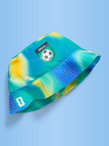 قبعة دلو Old Navy كأس العالم FIFA 26™ البرازيل للأطفال - البرازيل in Kuwait