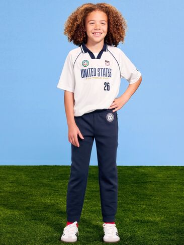 بنطال رياضي Old Navy Dynamic Fleece USA للأولاد - باللون البحري in Saudi Arabia