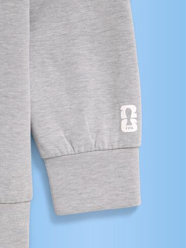 سويت شيرت بطبعة جرافيك بياقة صوف ديناميكي للأطفال في كأس العالم FIFA 26™ البرازيل من Old Navy - البرازيل in Saudi Arabia
