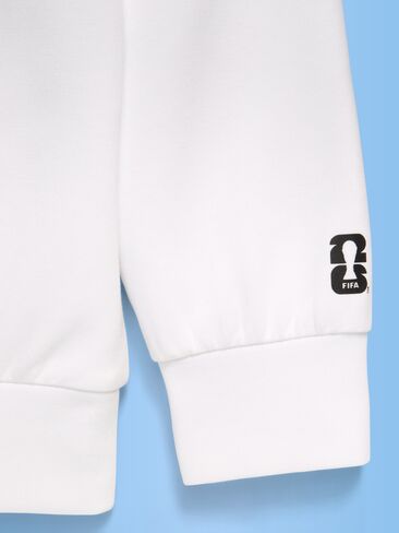 Old Navy FIFA World Cup 26™ Argentina Dynamic Fleece Collared Graphic Sweatshirt for Kids - ARGENTINA in Saudi Arabia