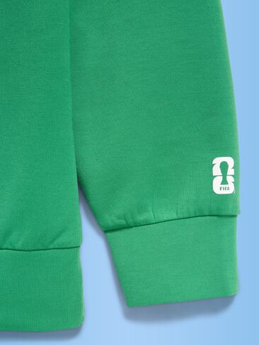 Old Navy FIFA World Cup 26™ Mexico Dynamic Fleece Collared Graphic Sweatshirt for Kids - Mexico in Saudi Arabia