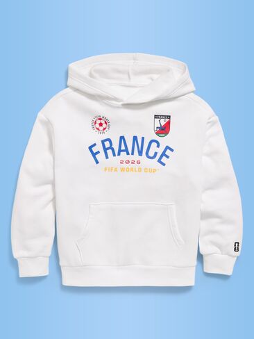 بلوفر بغطاء رأس كبير الحجم للأولاد من Old Navy كأس العالم FIFA 26™ France - فرنسا in Saudi Arabia