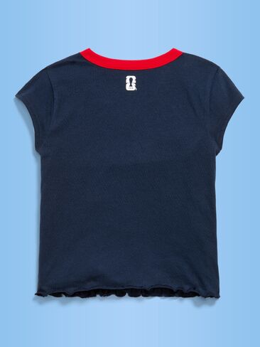 Old Navy FIFA World Cup 26™ Spain Smocked Graphic T-Shirt for Girls - Spain in Saudi Arabia