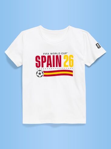 Old Navy FIFA World Cup 26™ Spain Graphic T-Shirt for Girls - Spain in Saudi Arabia