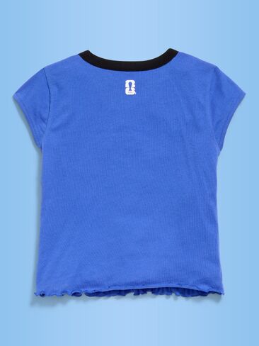 Old Navy FIFA World Cup 26™ Japan Smocked Graphic T-Shirt for Girls - Japan in Saudi Arabia