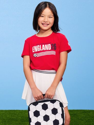 Old Navy FIFA World Cup 26™ England Graphic T-Shirt for Girls - England in Saudi Arabia