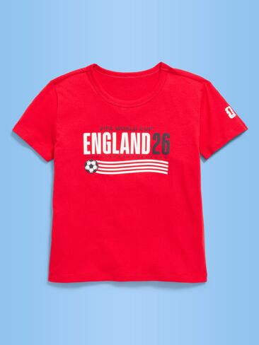 Old Navy FIFA World Cup 26™ England Graphic T-Shirt for Girls - England in Saudi Arabia