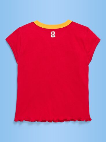 Old Navy FIFA World Cup 26™ Colombia Smocked Graphic T-Shirt for Girls - Colombia in Saudi Arabia