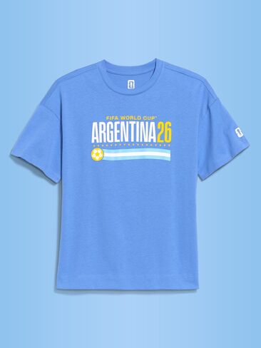 Old Navy FIFA World Cup 26™ Argentina Vintage Crew-Neck T-Shirt for Women - ARGENTINA in Saudi Arabia