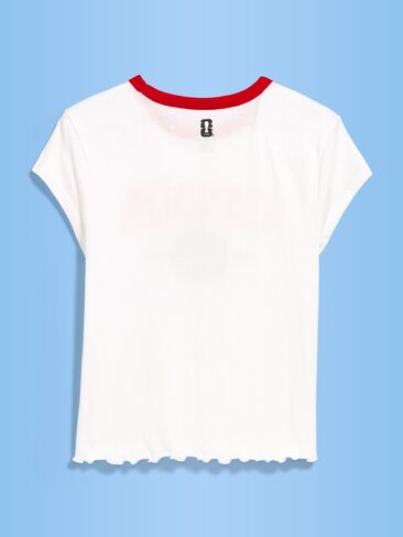 Old Navy FIFA World Cup 26™ Canada Smocked Graphic T-Shirt for Women - Canada in Saudi Arabia