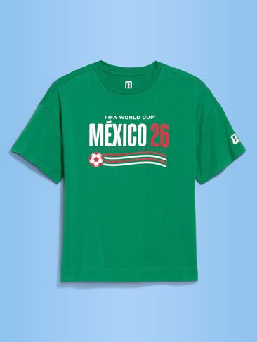 Old Navy FIFA World Cup 26™ Mexico Vintage Crew-Neck T-Shirt for Women - Mexico in Saudi Arabia