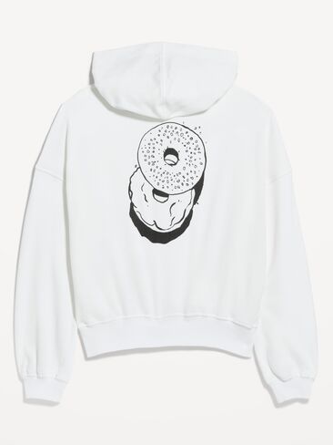 Old Navy Old Navy x The Devil Wears Prada SoComfy Oversized Pullover Hoodie - Calla Lily White in Saudi Arabia