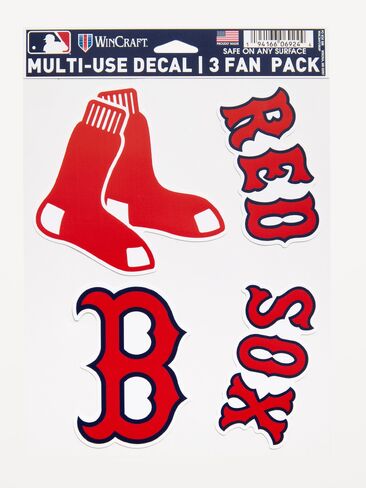 Old Navy WinCraft® Boston Red Sox 3-Pack Multi-Use Decals - Boston Red Sox in Saudi Arabia
