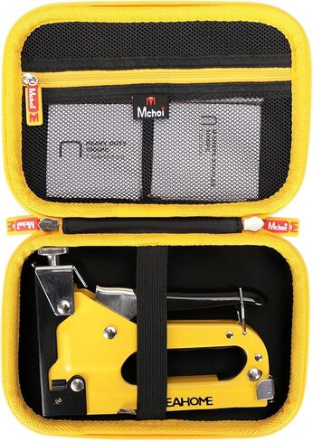 Mchoi حافظة صلبة مناسبة لـ YEAHOME 4-in-1/ for Craftsman Pushfire/For Dewalt 2 in 1 (DWHT80276) مسدس دباسة، حافظة واقية لمسدس التيلة والدبابيس والإكسسوارات، أحمر in Kuwait