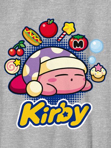 تي شيرت Old Navy Nintendo Kirby Graphic للأطفال - رياضي هيذر in Saudi Arabia