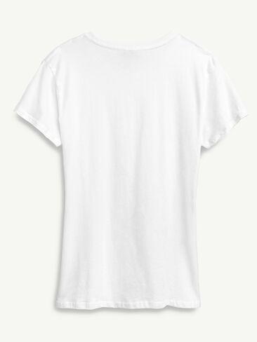 Old Navy Peanuts Snoopy Woodstock Heart Locket Short Sleeve Graphic T-Shirt - WHITE in Saudi Arabia