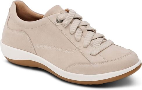 Aetrex Women’s Dahlia Lace-Up Oxford Orthopedic Leather Womens Shoes with Arch Support, Cushioned Footbed & Removable Insole – The Womens Fashion Sneakers are Comfortable & Supportive Footwear. in Saudi Arabia