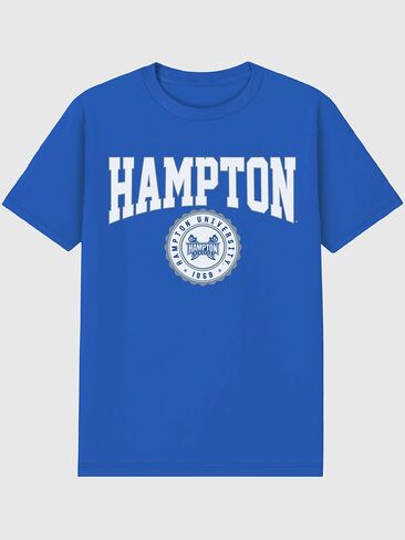 Old Navy Hampton University Collegiate Graphic T-Shirt for Men - ROYAL in Saudi Arabia
