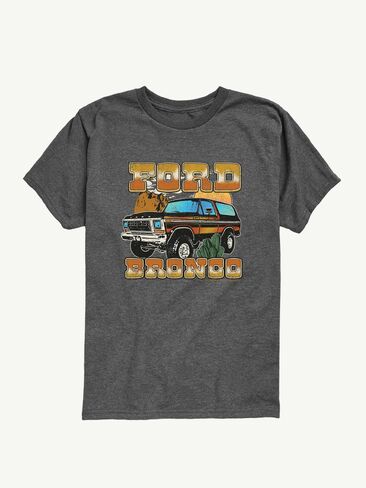 Old Navy Ford Bronco Desert Short Sleeve Graphic T-Shirt For Toddler - Heather Charcoal in Saudi Arabia