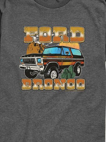 Old Navy Ford Bronco Desert Short Sleeve Graphic T-Shirt For Toddler - Heather Charcoal in Saudi Arabia