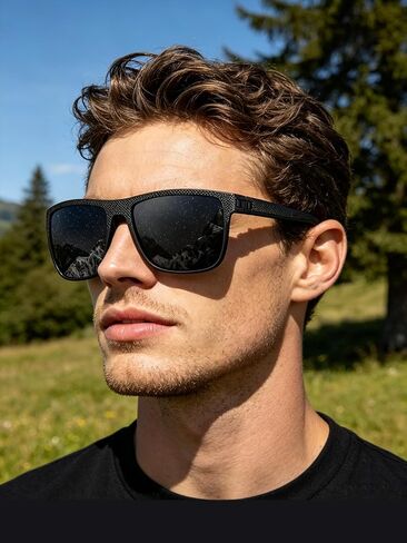 Polarized Sunglasses for Men, Sunglasses Mens Polarized for Driving, Fishing, Golf in Saudi Arabia
