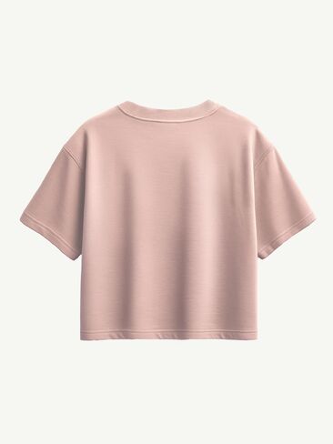 تيشيرت بأكمام قصيرة برسومات مربعة للبنات من Old Navy سبونج بوب سكوير بانتس شامروك - بينك فاتح in Saudi Arabia